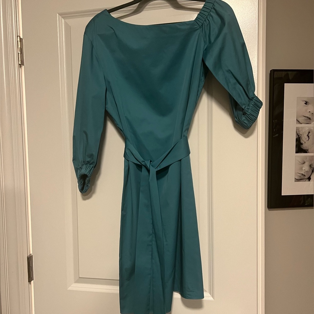 Tibi cotton poplin dress with belt